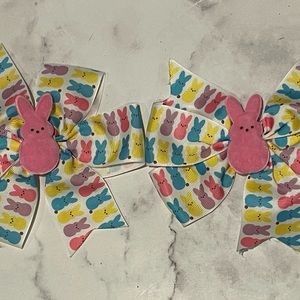Peeps Hair Bow Set